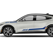 Accent Side Door Stripes Vinyl Decal Sticker for Ford Mustang MACH-E 3