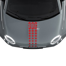 500 Hood Stripe Racing Decal Sticker Graphics for Fiat 500 2 3