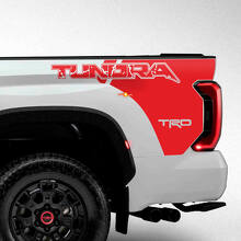 Tundra Raptor Style Bed Side Decal Sticker for Toyota Tundra TRD 2 3