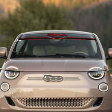 Front 500 Windshield Decal Graphics for Fiat 500 3