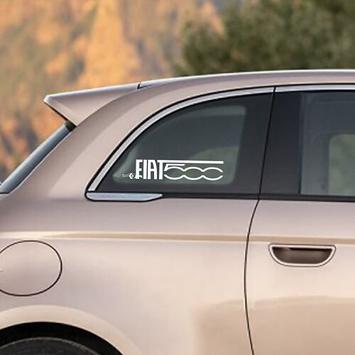 Side Window Decal Sticker Side Graphics for Fiat 500 1
