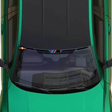 Motorsport M wings Stripes decal Windshield sticker fit to BMW G series 4