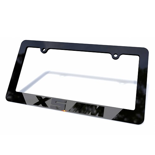 X5 ///M Vehicle License Plate Covers Frames Vehicle Decor fit to BMW X5