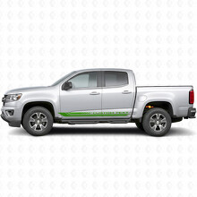 Custom Text Frame Door & Rocker Panel Vinyl Stripes for Chevrolet Colorado 2nd Gen 2015-2022_6