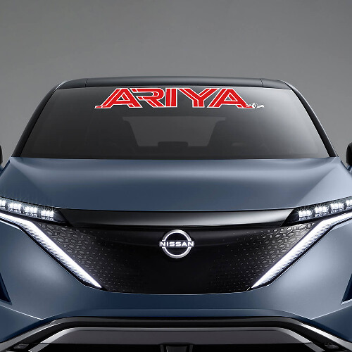 Windshield ARIYA Graphics Decal Sticker for Nissan ARIYA