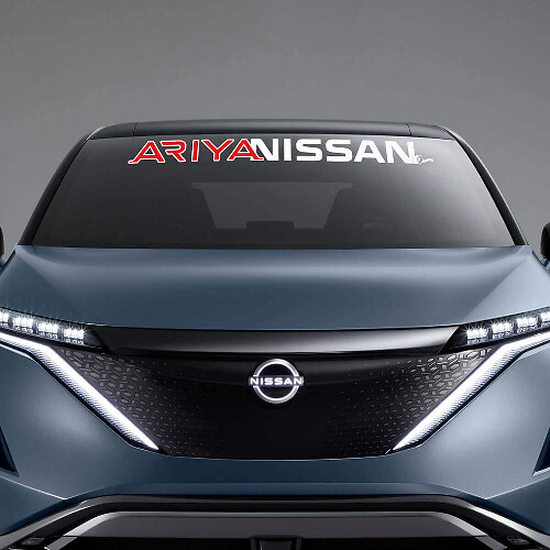 Brand Lettering Windshield Graphics Decal Sticker 3 for Nissan ARIYA
