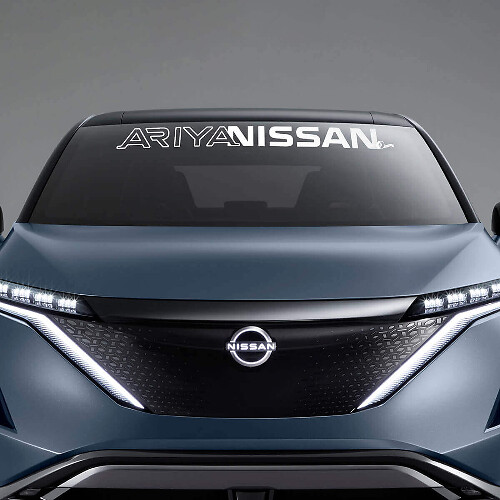 Brand Lettering Windshield Graphics Decal Sticker for Nissan ARIYA