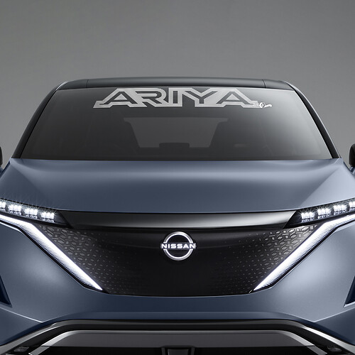 Windshield Graphics Decal Sticker for Nissan ARIYA 2