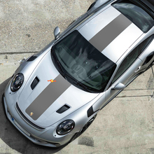 Porsche 991 Gt2 RS GT2RS Central Hood Roof Decals Stickers Wrap Graphics 2