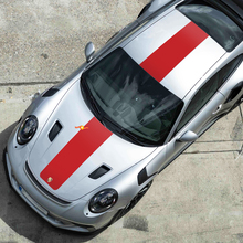 Porsche 991 Gt2 RS GT2RS Central Hood Roof Decals Stickers Wrap Graphics 3