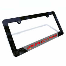 Racing Vehicle License Plate Covers Frames Vehicle Decor for Corvette 3
