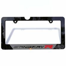 Stingray R Vehicle License Plate Covers Frames Vehicle Decor for Chevrolet Corvette C8 3