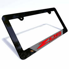 Z06 Vehicle License Plate Covers Frames Vehicle Decor for Chevrolet Corvette C8 2