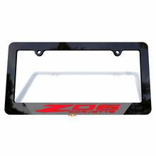 Z06 Vehicle License Plate Covers Frames Vehicle Decor for Chevrolet Corvette C8 3