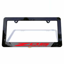 Z06 Vehicle License Plate Covers Frames Vehicle Decor for Chevrolet Corvette C8 3