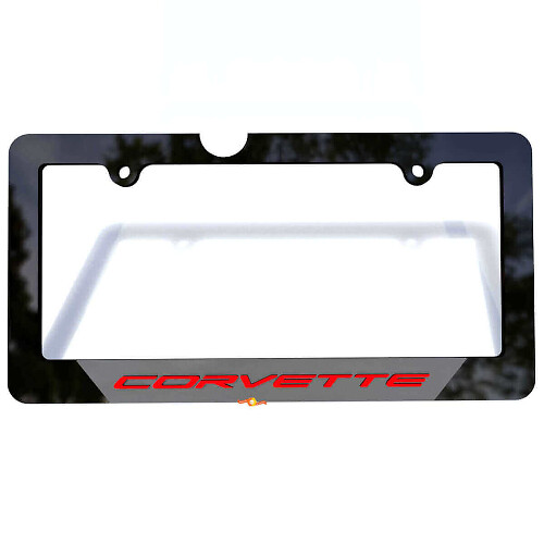 Vehicle License Plate Covers Frames Vehicle Decor for Chevrolet Corvette