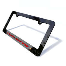 Vehicle License Plate Covers Frames Vehicle Decor for Chevrolet Corvette 2