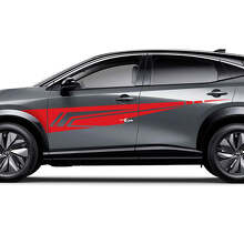 Sides Universal Graphics Decal Kit for Nissan ARIYA 3