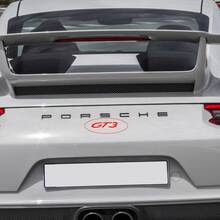 GT3 Decal Sticker Emblem for Rear and sides of Porsche 911 GT3 4