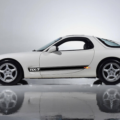Side Stripe Decal Sticker - Custom Vinyl Sticker for Mazda RX-7 Sport