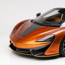 McLaren 570S Central Hood Stripe Graphics Vinyl Decal Sticker 3