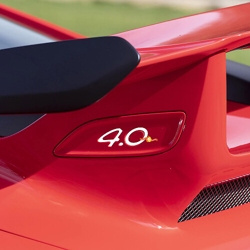 4.0 Rear Wing inlays decal sticker for Porsche 911