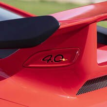 4.0 Rear Wing Inlay Vinyl Decal Set for Porsche 911_2