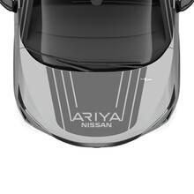 Hood Racing Graphics Decal for Nissan ARIYA 2