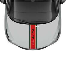 Hood Dual Stripe Racing Graphics Decal for Nissan ARIYA 2