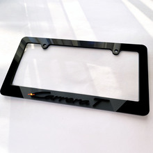 Porsche Carrera T Vehicle License Plate Covers Frames Decor Black 2