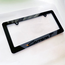 Porsche Carrera T Vehicle License Plate Covers Frames Decor Black 4