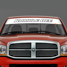 Windshield Rumble Bee Banner Vinyl Decal Sticker for Dodge RAM 2