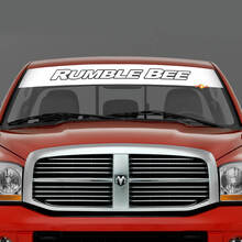 Windshield Rumble Bee Banner Vinyl Decal Sticker for Dodge RAM 2