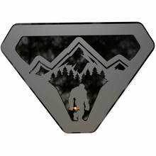 Mountains Sasquatch Bigfoot Yeti Fender Badges Tailgate Emblem 3D Badge 5