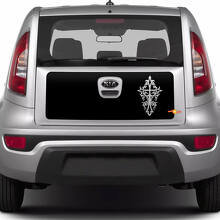 Rear Trunk Vinyl Wrap Decal Sticker for Kia Soul 3 2