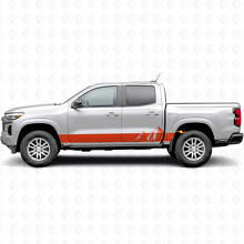 Alpine Ridge Door & Rocker Panel Vinyl Stripes for Chevrolet Colorado 3rd Gen 2023-2026_4
