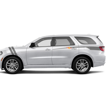 Side rear and front Hash Fender Stripes Door Vinyl Graphic Decal Stripes for Dodge Durango 2