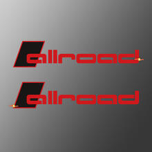 Caliper Audi Allroad Decal Side Doors Stickers Decals 2