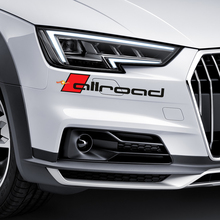 Front Bumper Audi Allroad Decal Stickers Decals 3