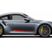 Side Kit graphic Decal Sticker for Porsche 911 Turbo S 992.2 3