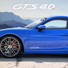Side Doors Decal Sticker for Porsche 718 Cayman GTS 4.0 2