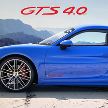 Side Doors Decal Sticker for Porsche 718 Cayman GTS 4.0 3