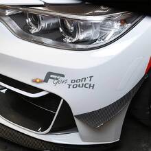 Fgen Don't Touch Bumper sticker decals graphic 2