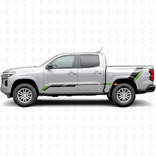 Rising Accent Door & Bedside Vinyl Stripes for Chevrolet Colorado 3rd Gen 2023-2026_4