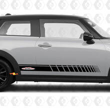 Side Stripes graphics decal John Cooper Works for Mini Cooper S 2