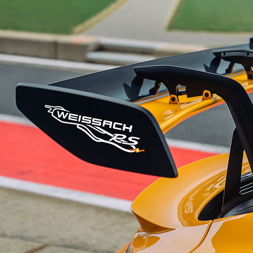 Weissach RS Spoiler Decal Sticker for Porsche 992 1