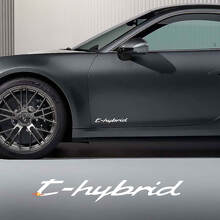 T-hybrid Side Doors Decal Sticker for Porsche 911 turbo S T-hybrid 2