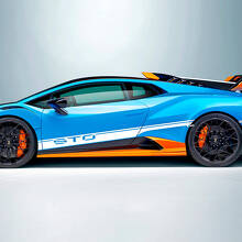 STO Stripes Side Vinyl Decal Sticker Graphics for Lamborghini STO 2