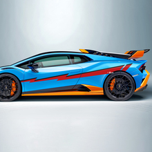 Z Stripes Side Vinyl Decal Sticker Graphics for Lamborghini STO 2