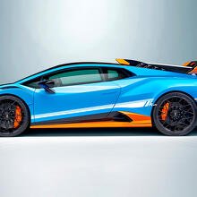 Racing Stripes Side Vinyl Decal Sticker Graphics for Lamborghini STO 2